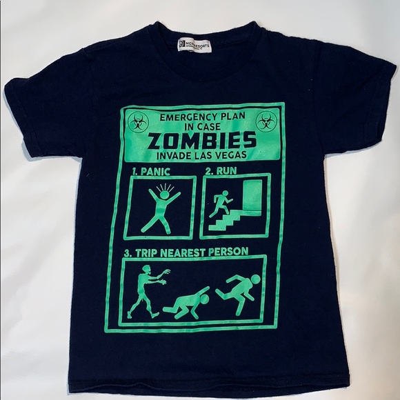 Other - 4/$35 Las Vegas ZOMBIE T-shirt